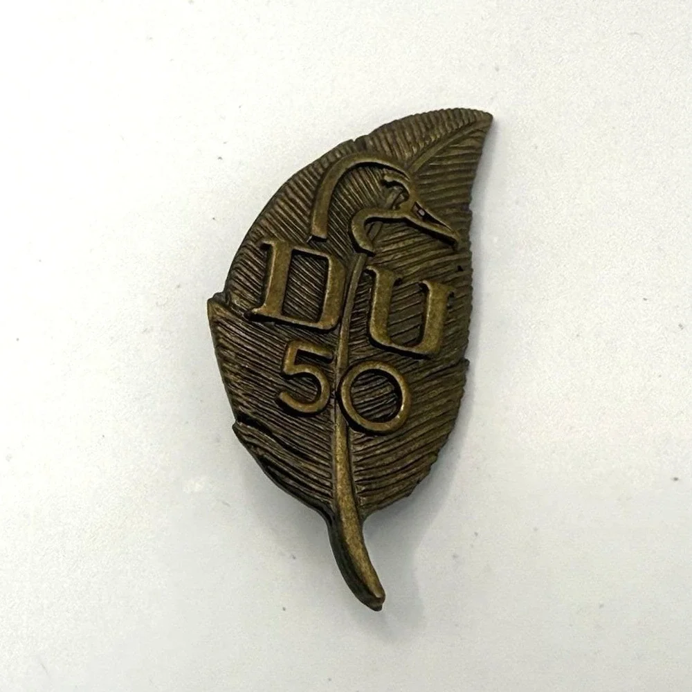 Ducks Unlimited‎ Pin 50 Years Leaf Design Brooch